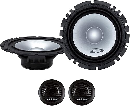 Alpine Electronics - Altavoces coaxiales de 2 vías