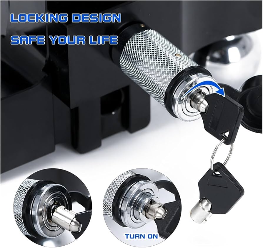 Amazon.co.jp: ヒッチメンバー 調節可能なトレーラーヒッチ 2インチ