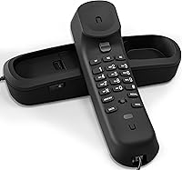Vista 2 de VTech CD1113 Corded Phone for Home Office - Easy-to-Use Telephone with Caller ID/Call Waiting, 13 Speed Dial Keys, No AC Power Required, Flash