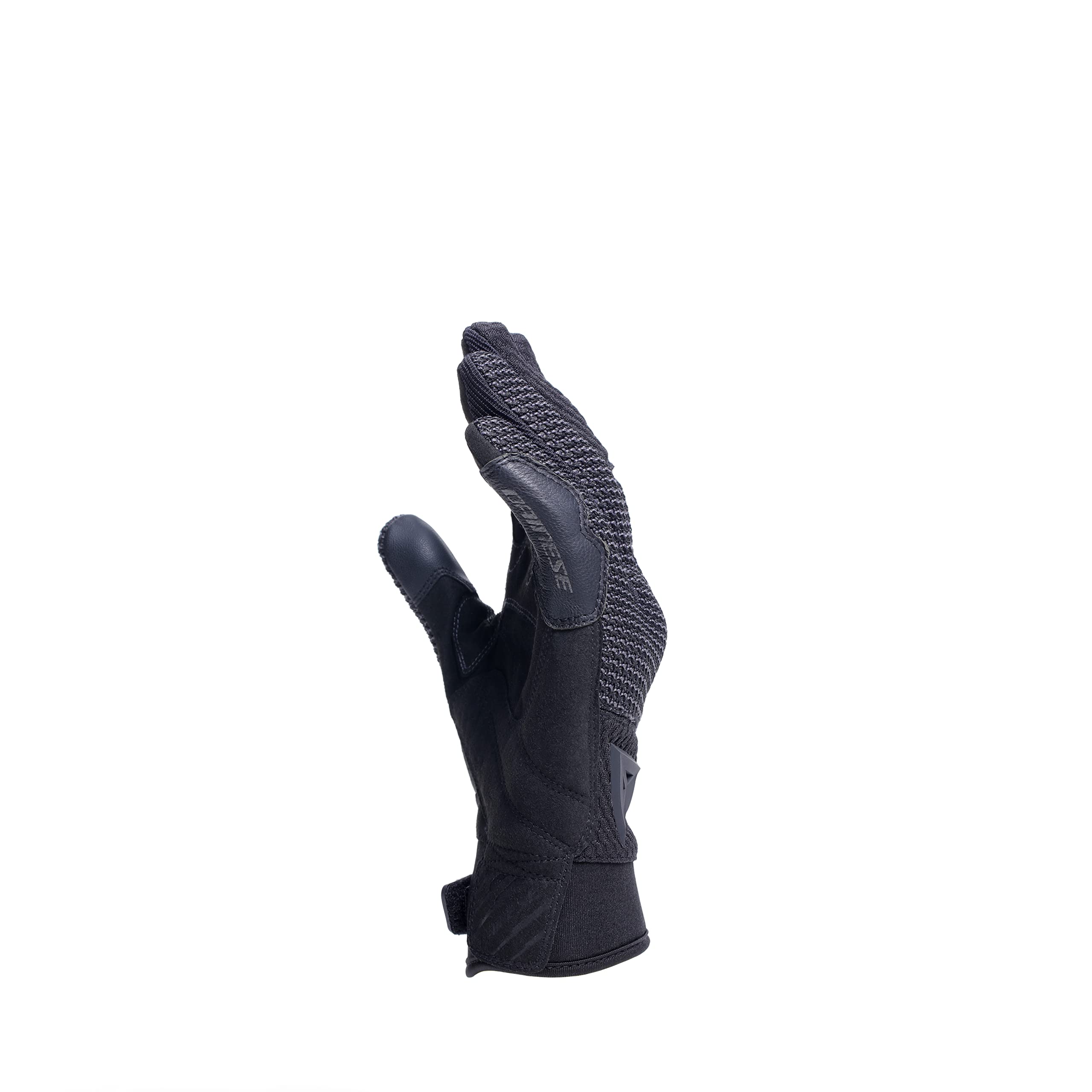 Dainese - Torino Gloves, Guantes Moto Textiles con Protectores de Nudillos, Compatibles con Pantallas Táctiles, Guantes de Moto para Hombre 3XL, Negro/Antracita