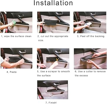 400cm x 30cm Vinyl Car Wrap Roll, Matte Black Vehicle Wrap Vinyl Sticker, Self-Adhesive Bubble Free Air Release Stretchable Waterproof Car Sticker for Car Decor, Laptops
