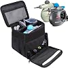 Adjustable Compartments Carry Bag Compatible with Bissell SteamShot Hard Surface Steam Cleaner 39N7V39N7A,Travel Hand Bag with Extra Pockets for Accessories