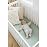 Konssy Muslin Crib Sheets for Girl Boy, 2 PCS Soft and Breathable Cotton Baby Sheets for Standard Crib Mattress, 52x 28 (Green, Cream)