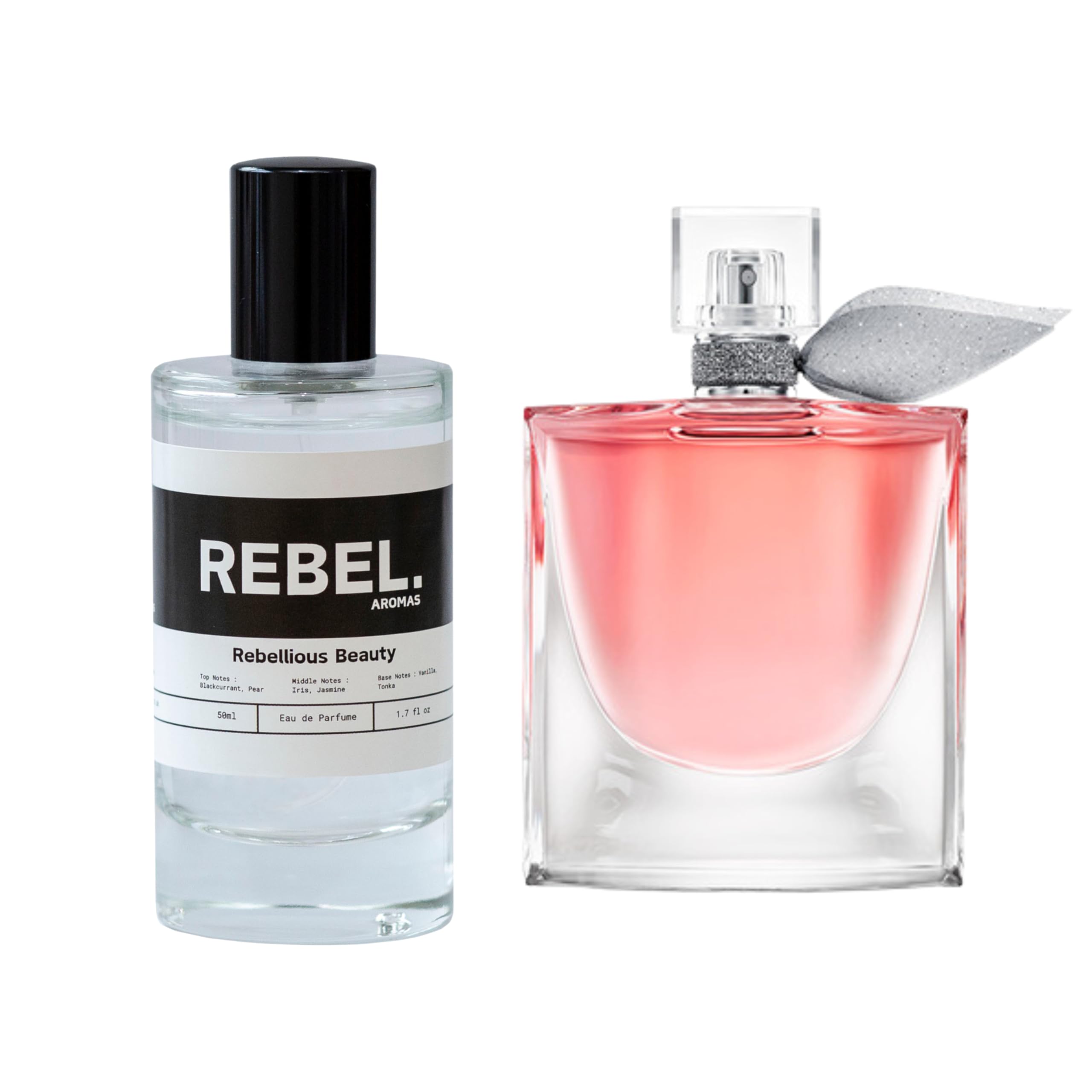 Rebel AromasRebellious Beauty Eau de Parfum for Women 50ml – La Vie Est Belle Inspired Perfume for Women – Strong Fragrance Long Lasting Ladies Perfume – Floral Perfume for Day and Evening (100ml)