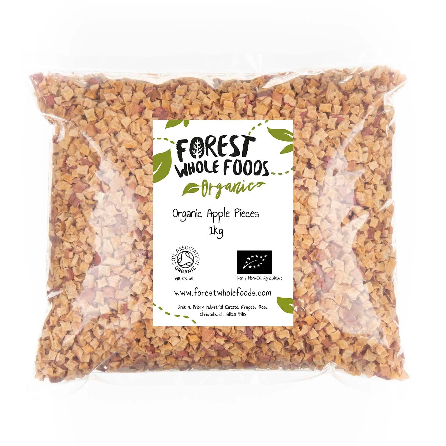 Organic Apple Pieces (1kg)