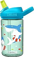 Vista 9 de CamelBak Eddy+ Kids Bite Valve Straw Tritan Renew Water Bottle Kids, with Tritan Renew