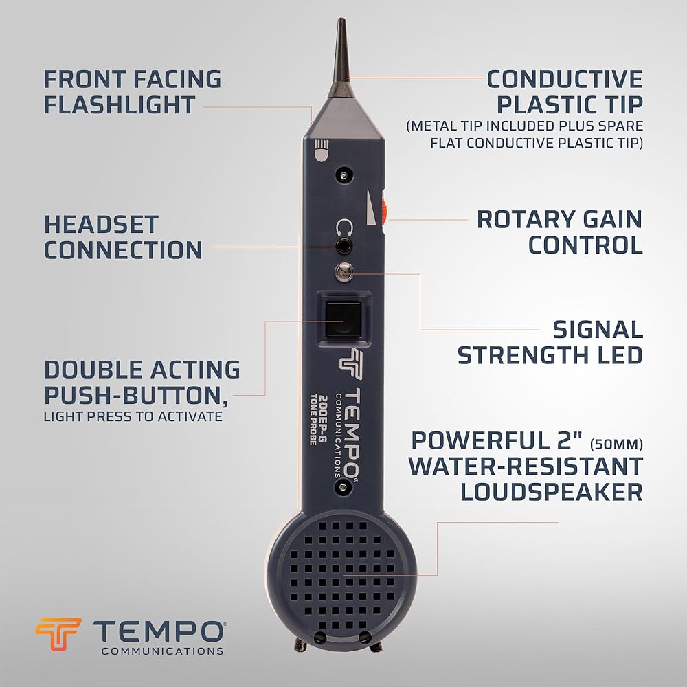 Amazon.co.jp: TEMPO Greenlee 701K-G Professional Tone&Probe