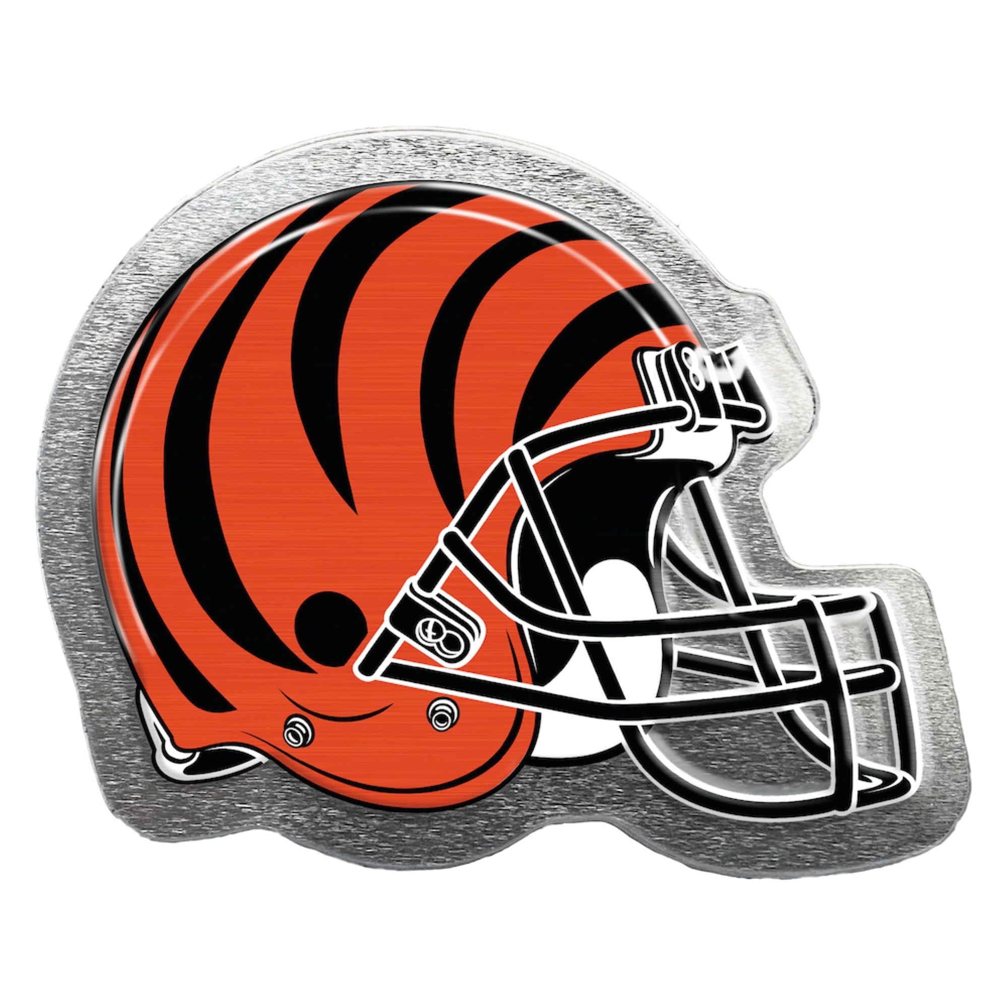 Décapsuleur casque NFL Cincinnati Bengals en forme de mini casque de football américain
