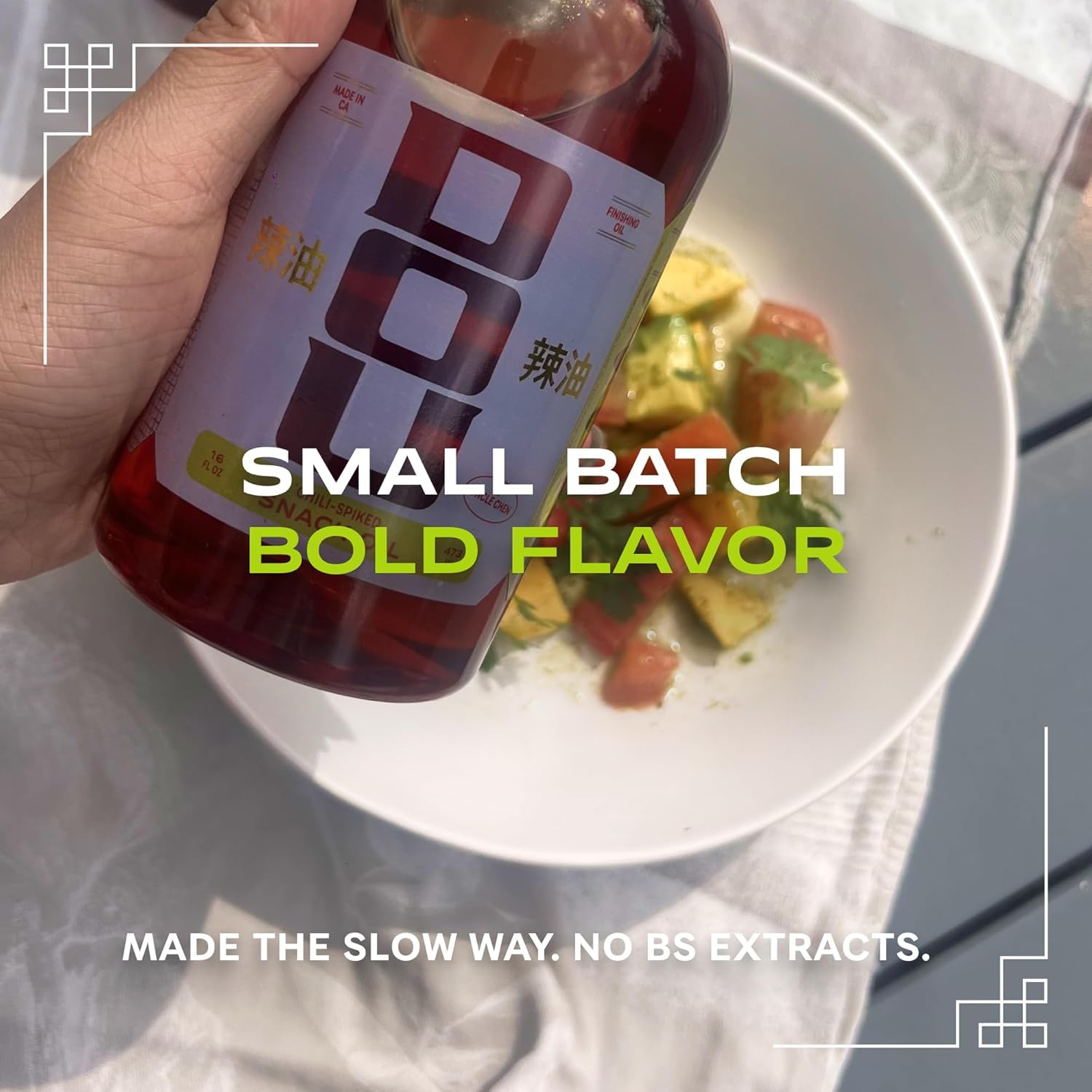 DOU by Uncle Chen Chili Oil Gallon - Pure Chili Oil (No Crisps), Professional Kitchen Quality, 60-Year Heritage Recipe (128oz)