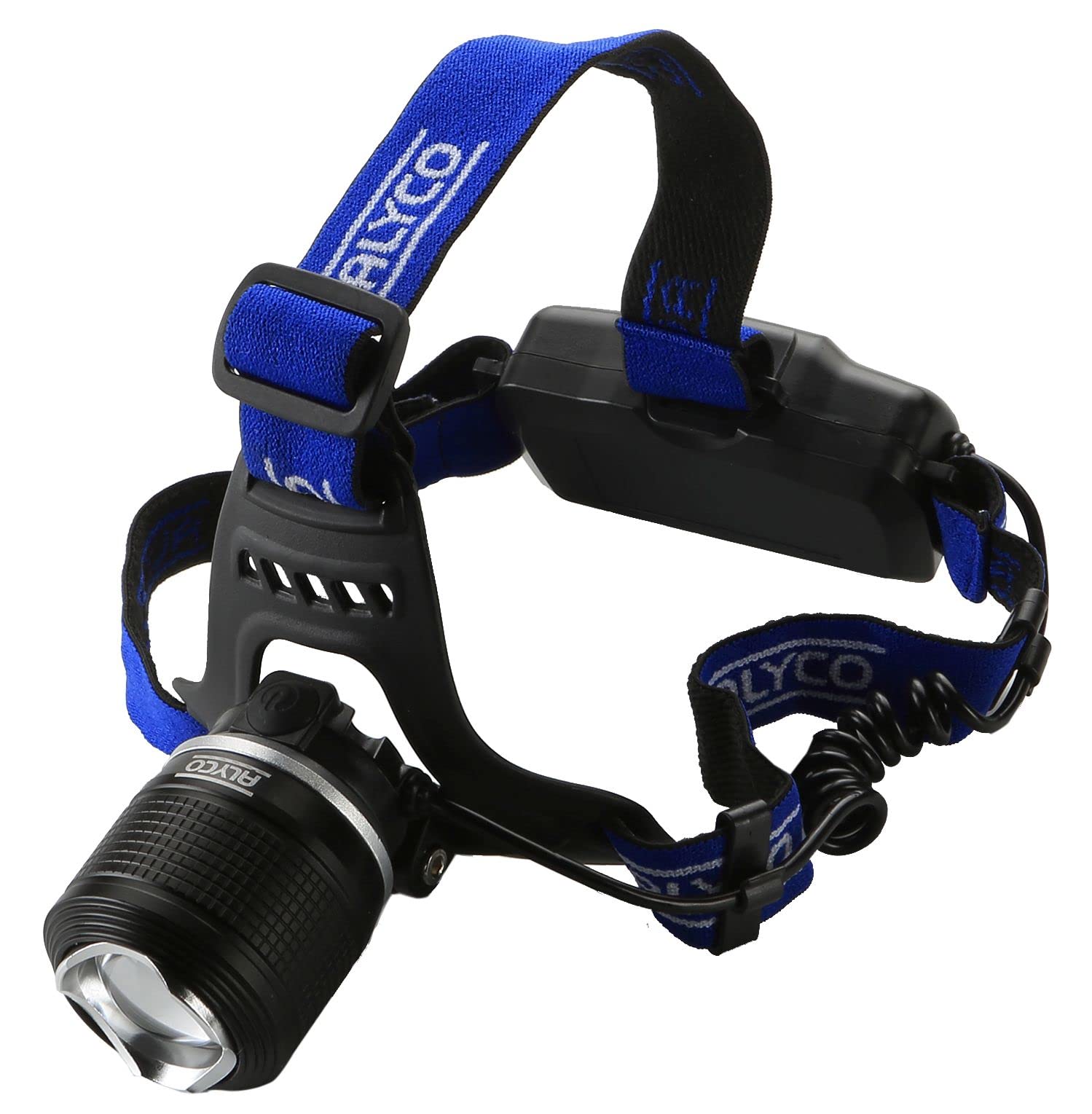 Alyco - Linterna recargable frontal CREE LED, 12W IP44-190561 | 12W, IP44, 190561