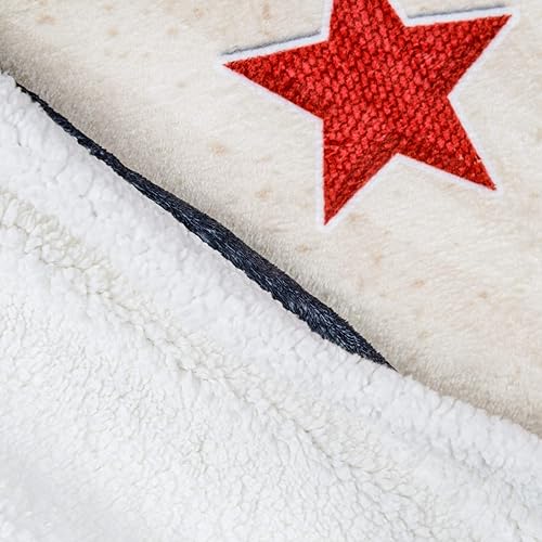 Miniatura 4 de Manta de franela y sherpa de doble capa de alta calidad, regalo inspirador para amigos, familia, cumpleaños, reconfortante manta de franela súper