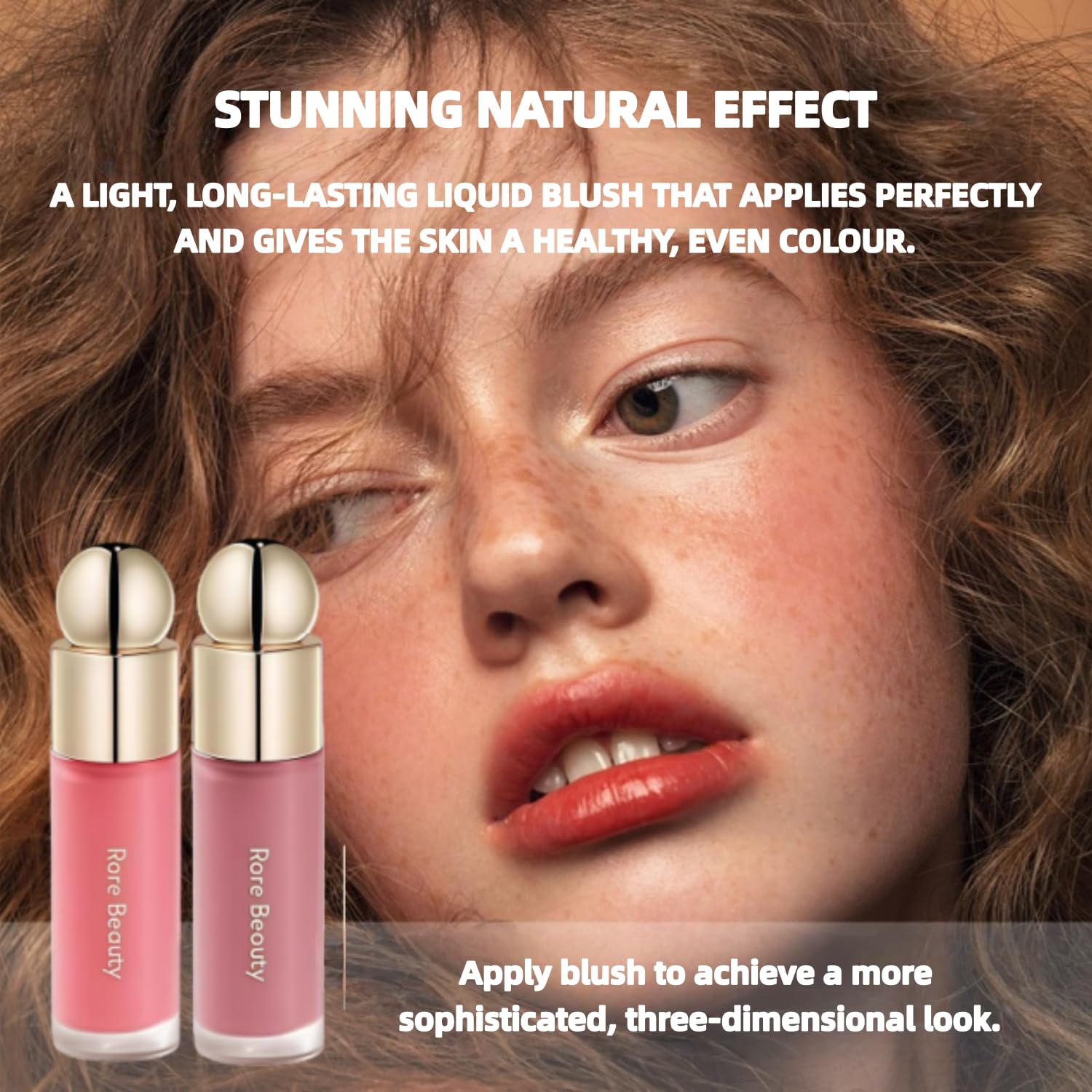 Rare Beauty Blush – Long-lasting matte blush, gentle on the skin and lightweight, for everyday wear (HOPE)