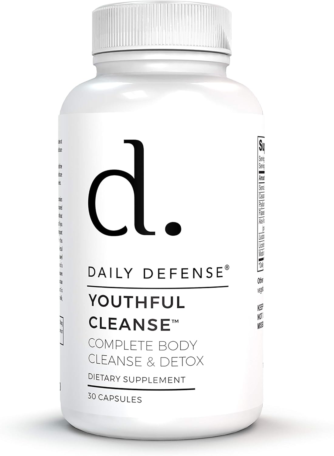 Daily Defense Youthful Cleanse FastActing Cleanse for Weight Loss ExtraStrength