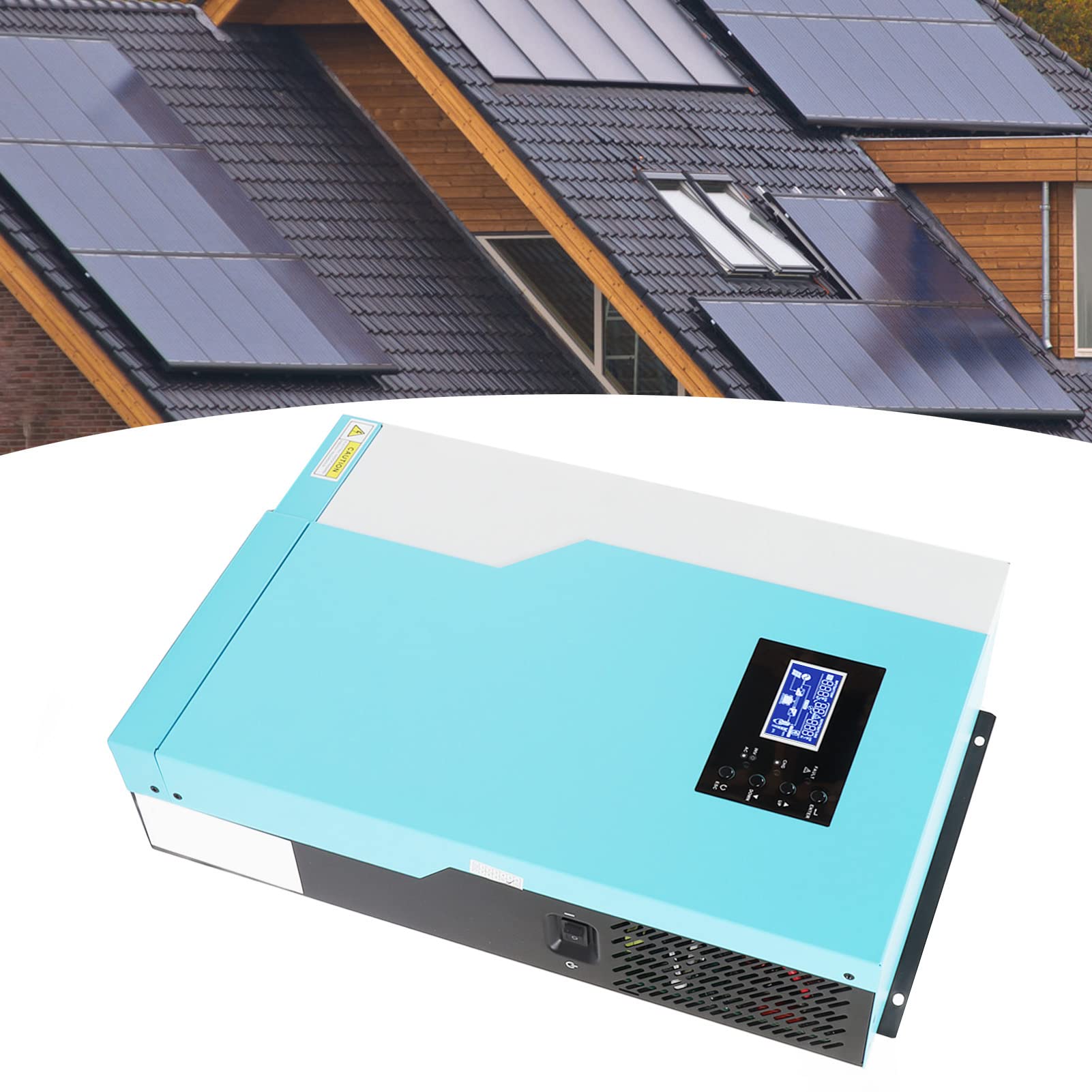 Fafeicy Falownik Solarny MPPT Inwerter ładowarka ze Stali Walcowanej na