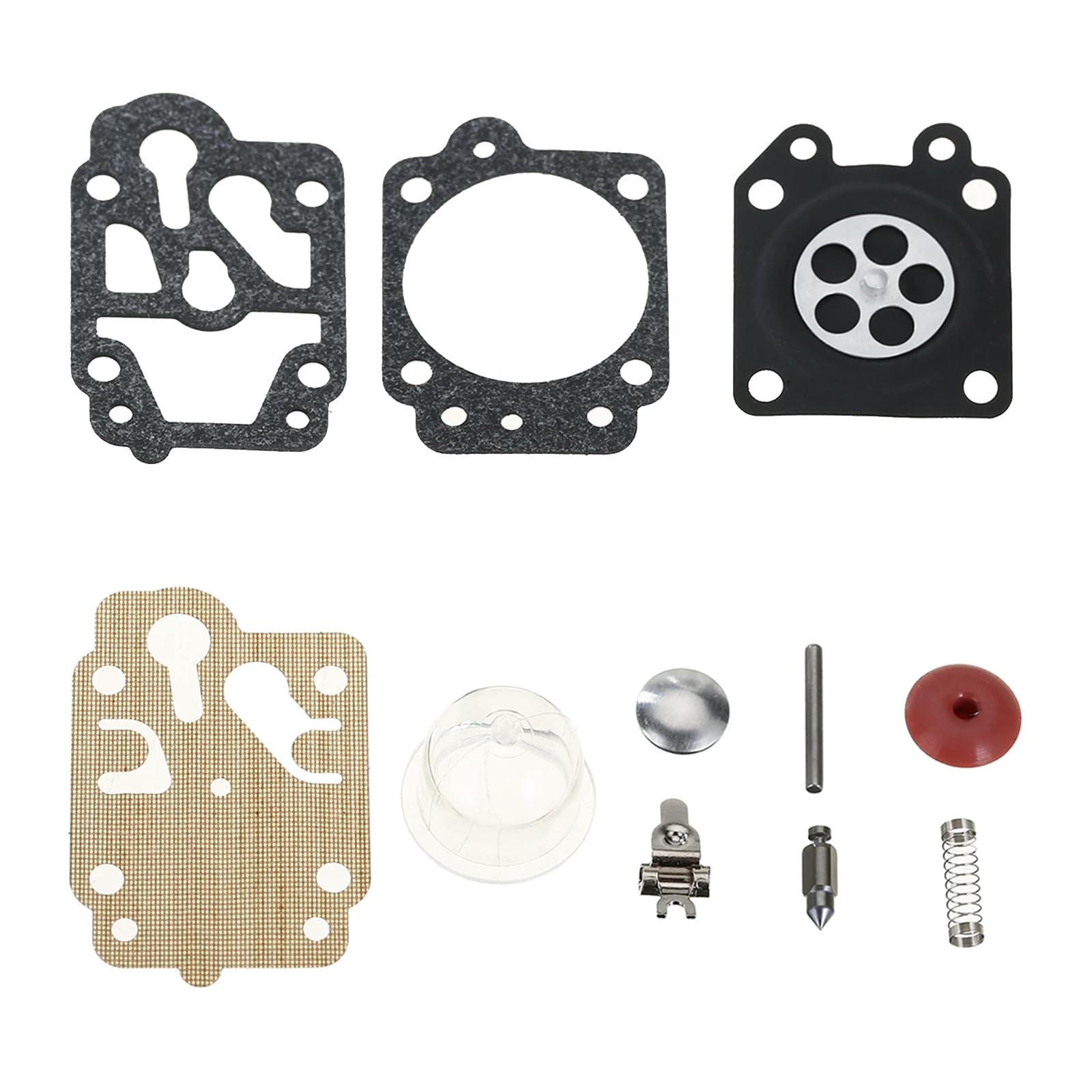 GX35 40-5 Carburetor Repair Kits With Primer Bulb For Brush Cutter CG260 CG330 CG430 CG520 43CC 52CC Trimmer Spare Parts