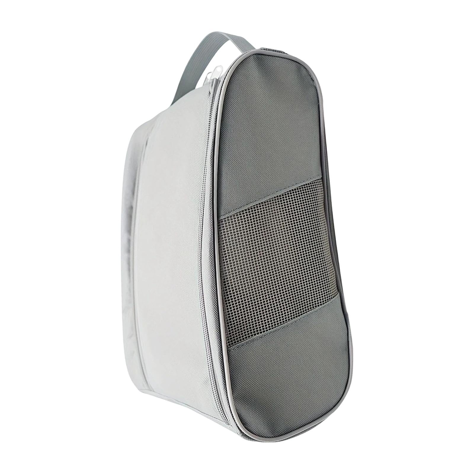 Lightweight Golf Shoe Bag, Organizer, Ideal for Running, Gym, Hiking And Cycling, Grey