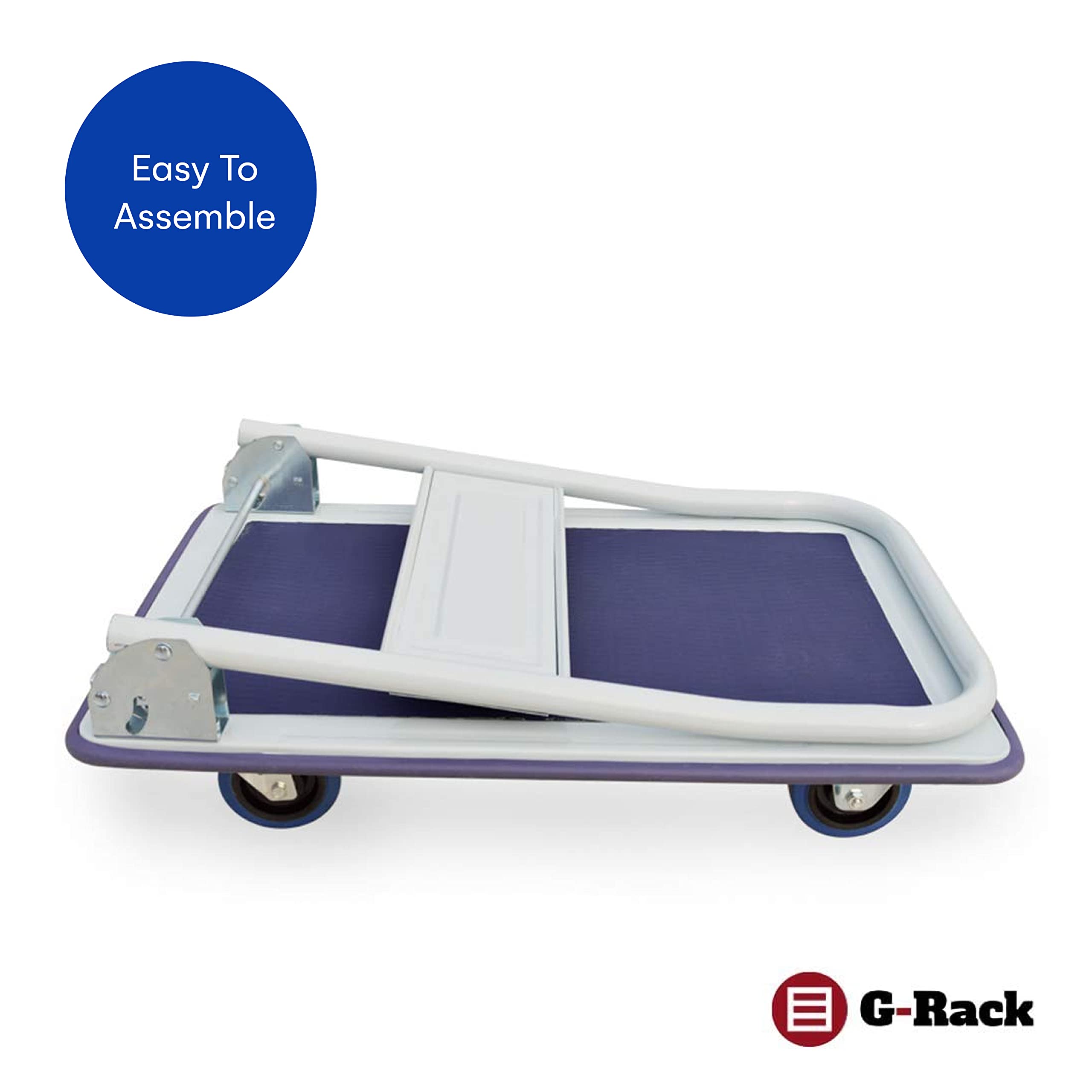 Buy Heavy Duty Folding Industrial Platform Trolley Foldable Trolley