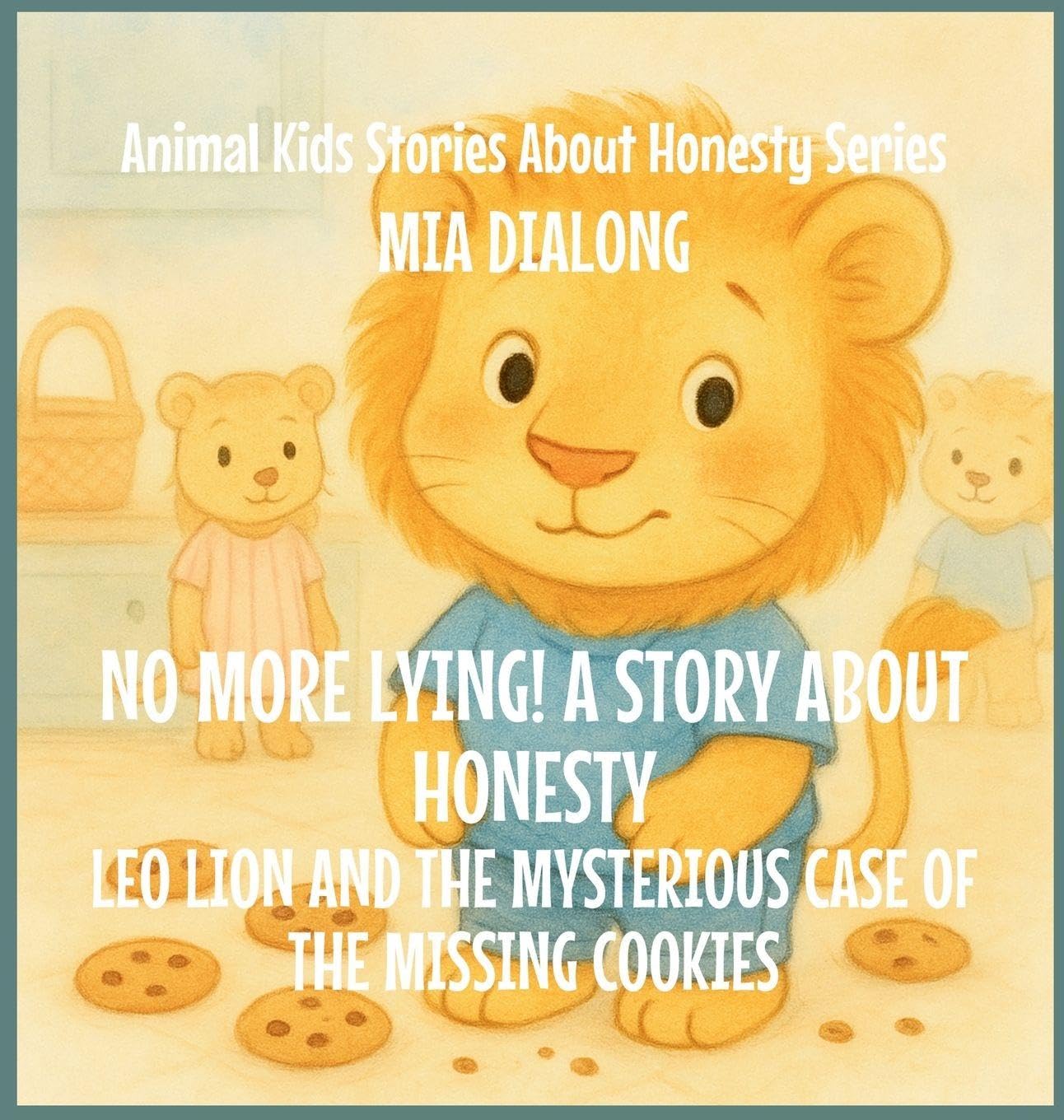 No More Lying! A Story About Honesty: Leo Lion and the Mysterious Case of the Missing Cookies: 5 (Animal Kids Stories about Honesty)