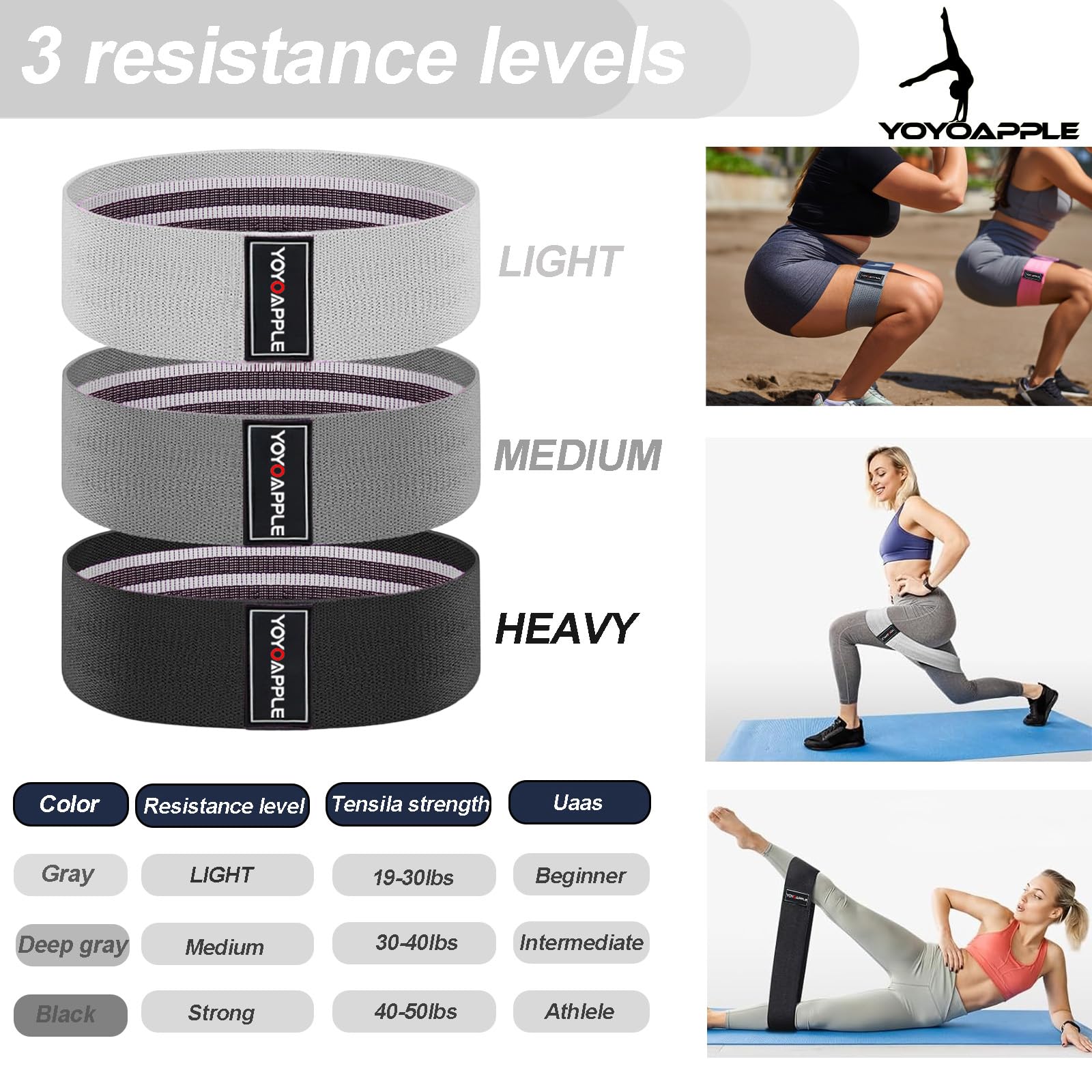 Pilates-Set für zu Hause, 11-teiliges Pilates-Set für Zuhause, Pilates-Set für Heimtraining, Damen, Pilates-Ball und Ring-Set, Pilates-Zubehör für Heimtraining
