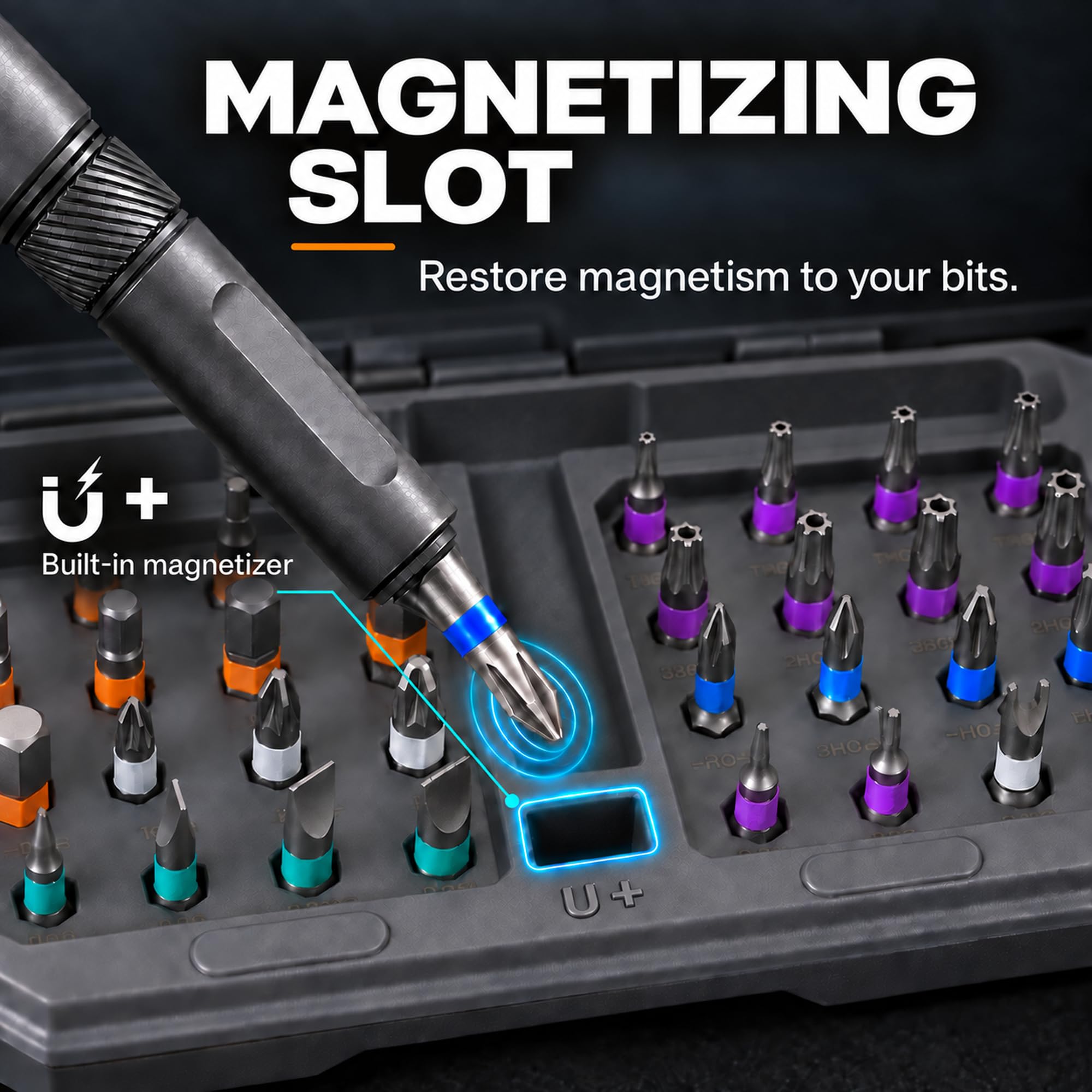 42-in-1 Magnetic Ratcheting Screwdriver Set -6 42-in-1 Magnetic Ratcheting Screwdriver Set -6