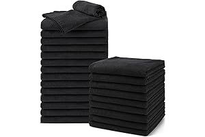 Supreme Salon Towels: 24-Pack of Microfiber Hair Care Essentials