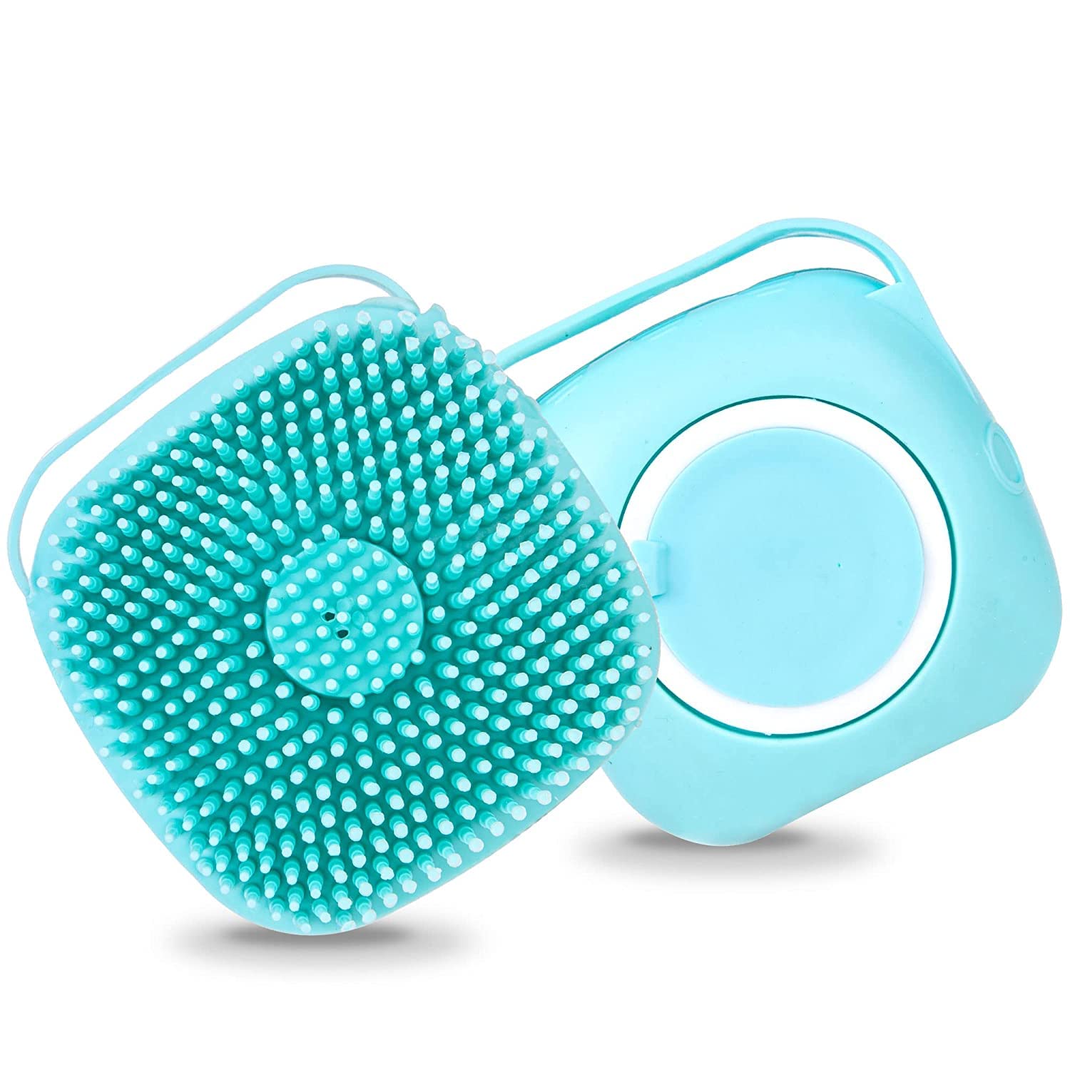 MEXFO Upgraded Dog Bath Brush, Best Pet Bathing Tool for Dogs, Soft Silicone Dog Grooming Brush Bristles with Loop Handle Give Pet Gentle Massage, Extra Shampoo Dispenser (Multicolor) (B0D97NBX2P) Amazon Price History, Amazon Price Tracker