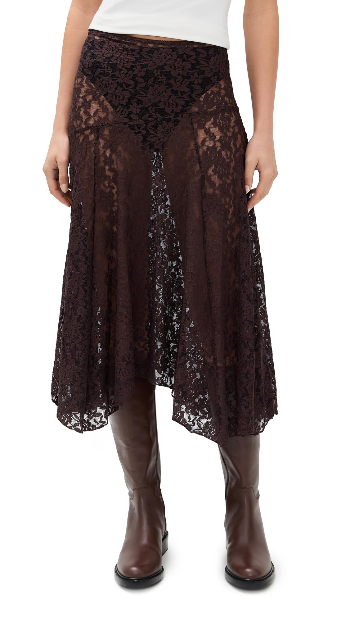 Lioness Womens Tidal Midi Skirt