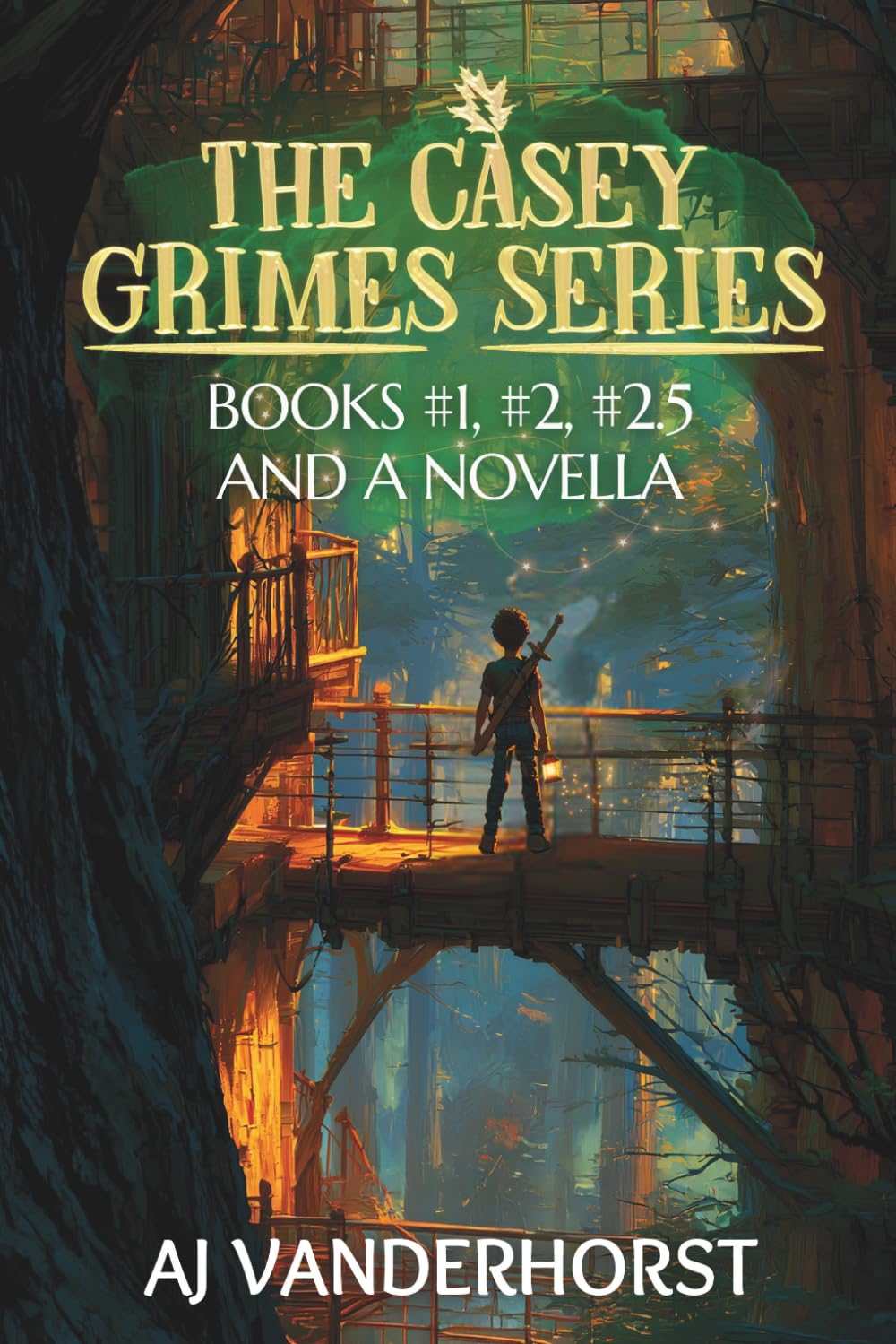 The Casey Grimes Series: The Mostly Invisible Boy, Trickery School, Crooked Castle & The Ghost of CreepCat