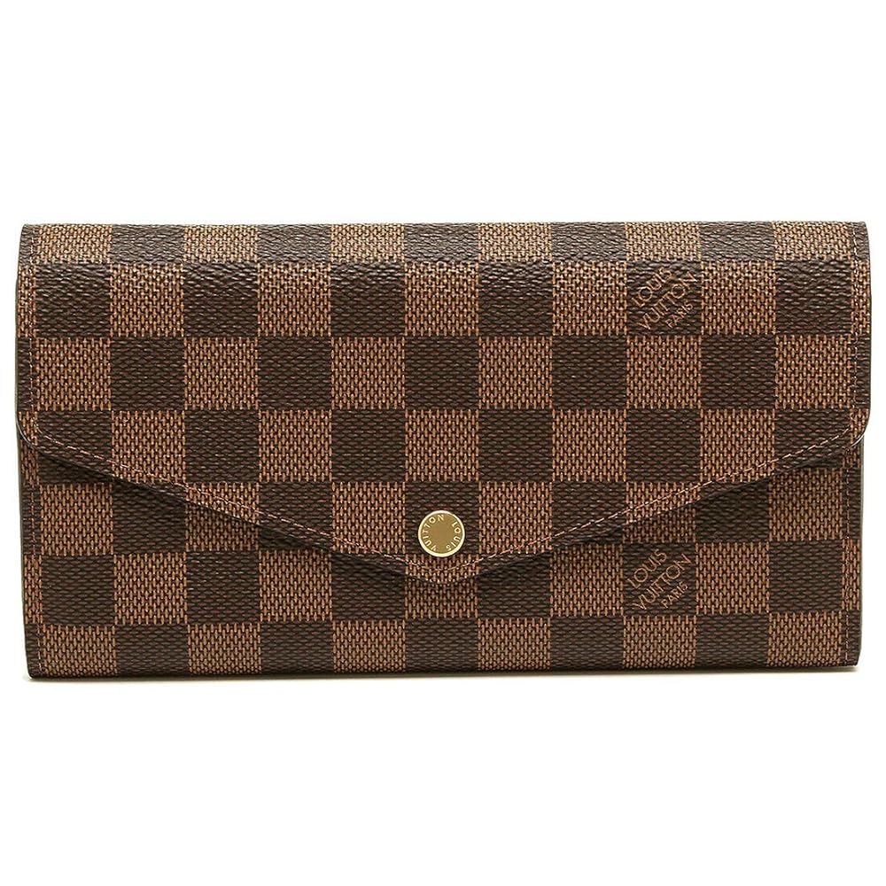 ルイ ヴィトン◎ポルトフォイユ サラ ダミエ サラ 長財布 ブラウン 茶色 Amazon | [ルイヴィトン] 財布 N63209 ダミエ ポルトフォイユ