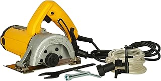 DEWALT DW862 1270 Watt 4-Inch Heavy Duty Wet Marble Cutter/Tile Cutter with Wrench and Socket