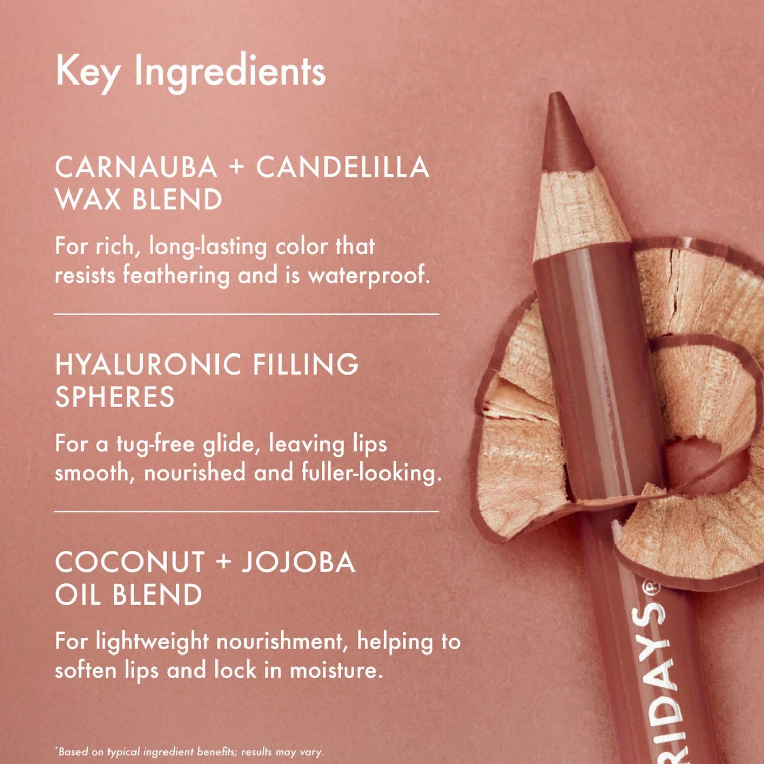 Summer Fridays SoftLine Lip Liner Pencil - Creamy, Long-Lasting Matte Lip Pencil for Sculpted Definition - Skin Care Infused Makeup with Hyaluronic Filling Spheres + Jojoba Oil - Cinnamon (1.02 g)