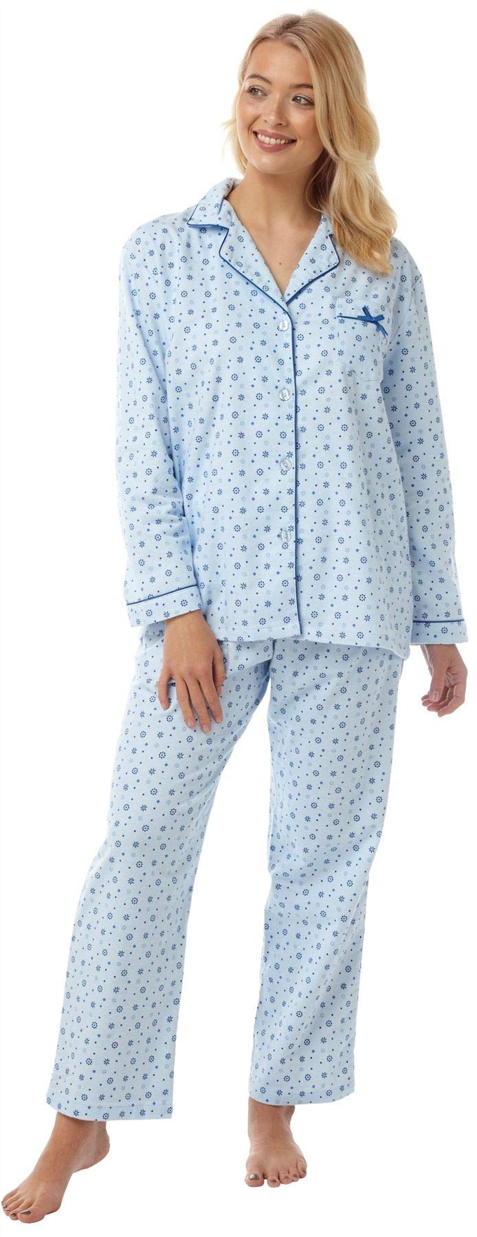 Undercover Women's Soft Blue Lady Olga Holly Pyjama Set 3037 24-26