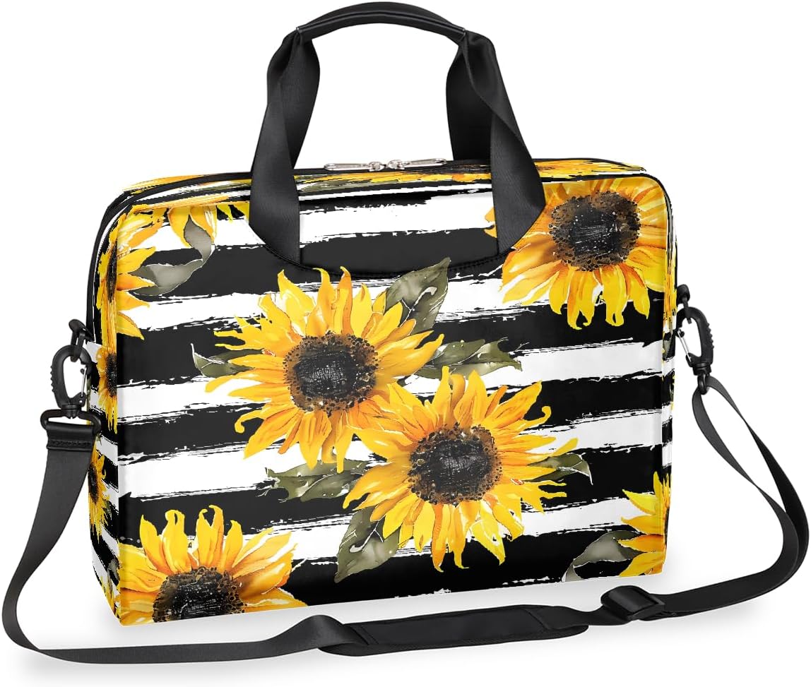 Bolso para laptop Sunflower negro rayas 13-16 in miniatura 8