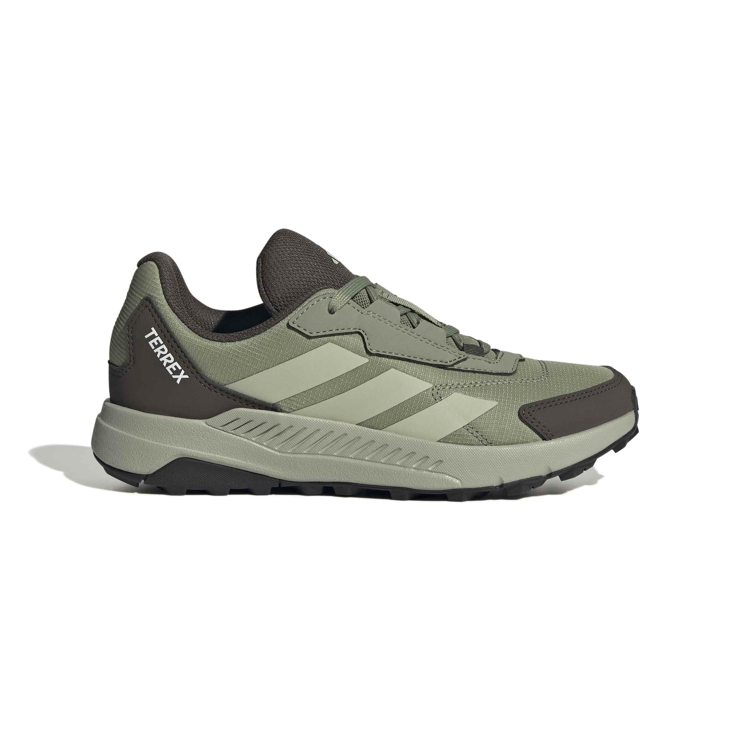 adidas Uniseks - dzieci Terrex Anylander Junior Hiking Shoes, tent green/halo green/shadow olive, 37 1/3 EU