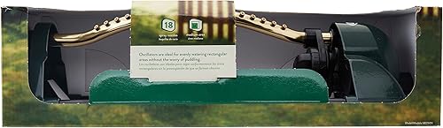 Miniatura 8 de Orbit Aspersor oscilante de metal de 18 agujeros de 3,600 pies cuadrados 58294