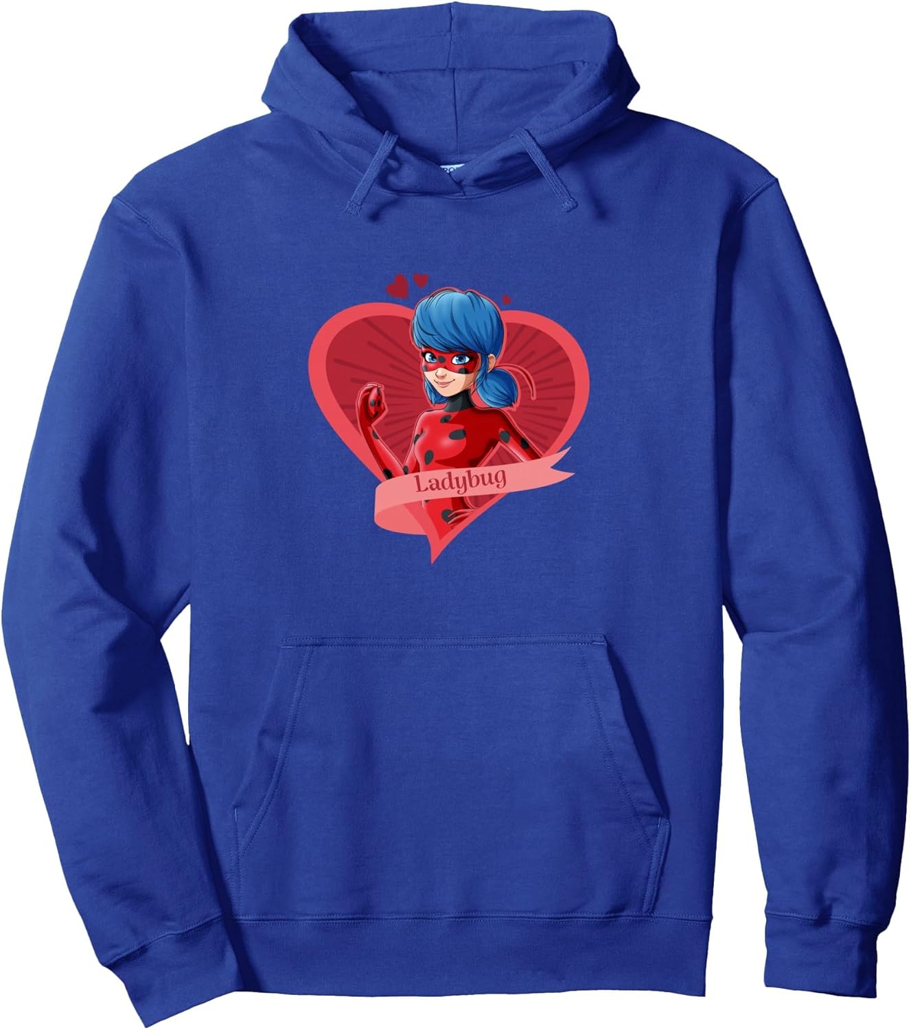 Miraculous Ladybug Valentine's Day Love from Ladybug Pullover Hoodie