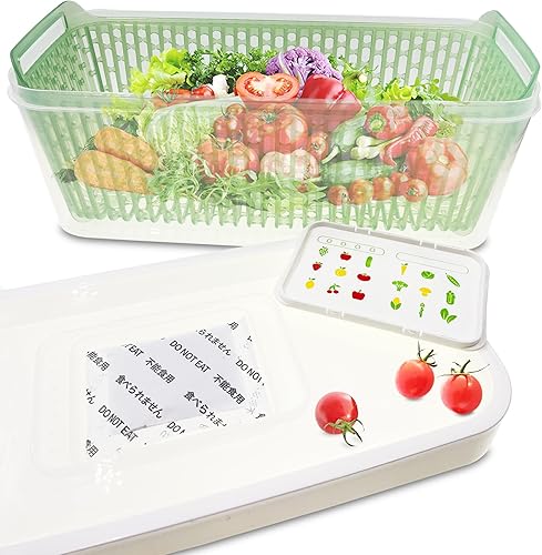 Miniatura 6 de Paquete de 12 repuestos para conservadores de productos OXO GreenSaver e insertos para crujientes, mantiene las frutas y verduras frescas, también
