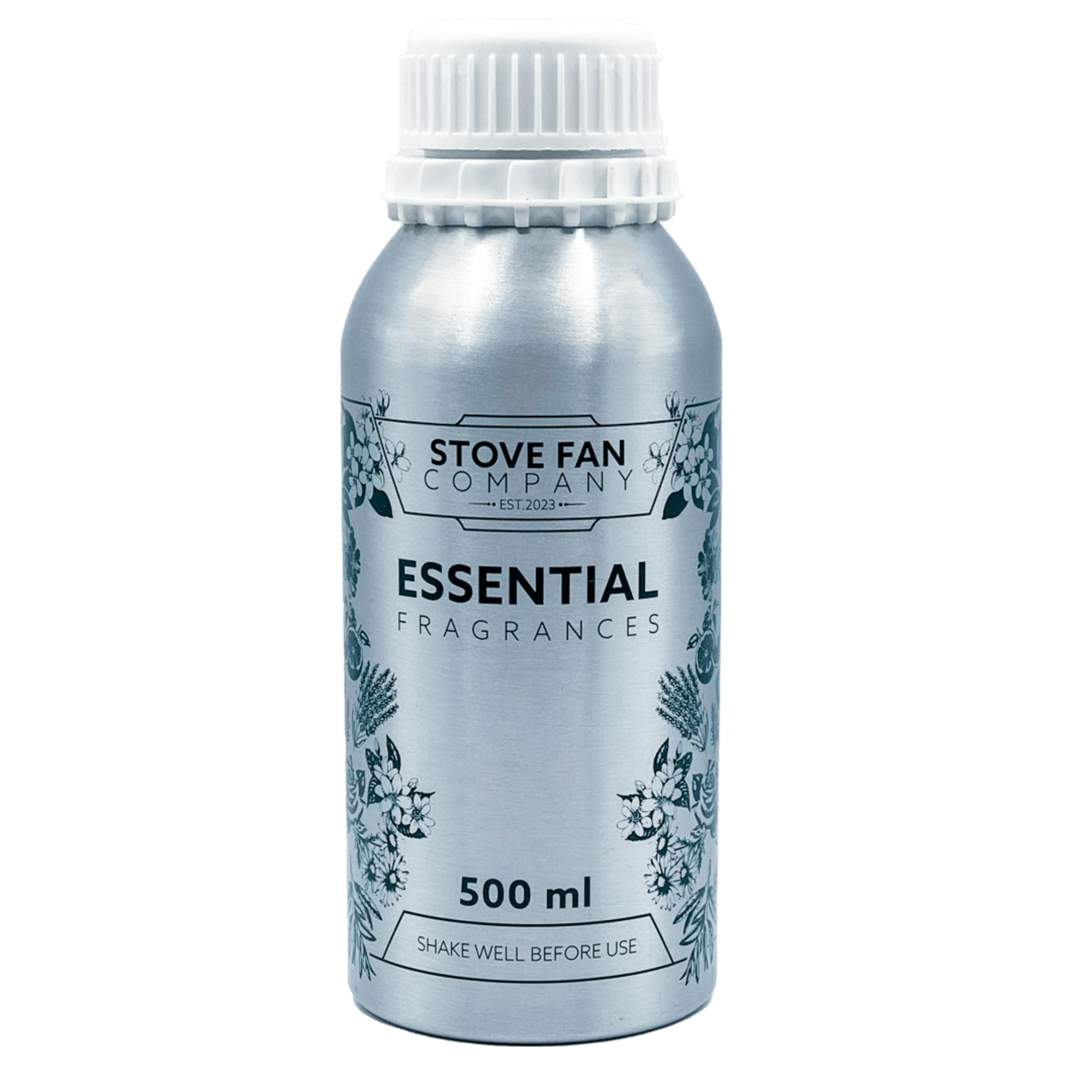Stove Fan Company Essential Fragrances Collection (500ml) - 12 Unique Scents for Aroma Pods | Natural & Eco-Friendly | Long-Lasting Home Fragrance | UK Designed & Engineered (Botanic Burst)