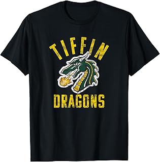Tiffin University Dragons Large T-Shirt