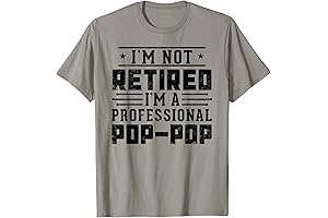 I'm Not Retired I'm A Professional Pop Pop Gift for Fathers day
