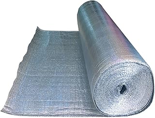 Heat Insulating Mats, Self-Adhesive Radiators, Heat Insulating Materials, Reflective Films, Thin Film Aluminium Insulation Panels(Size:1x20m(3.2x65.6ft))