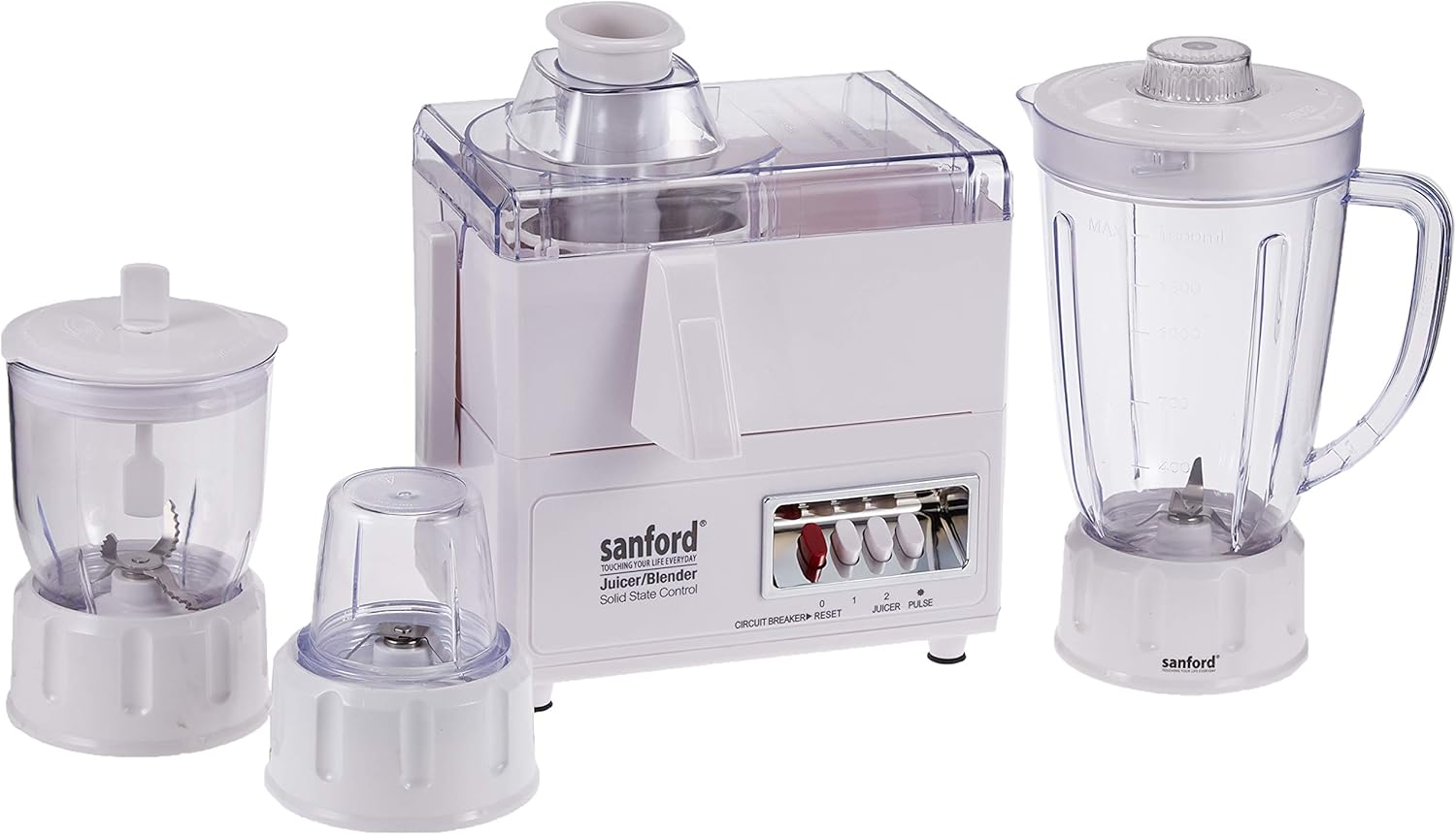 Sanford 4 In 1 Juicer Blender 400 Watts 1.6 Litre, Sf5501Jb Bs Buy
