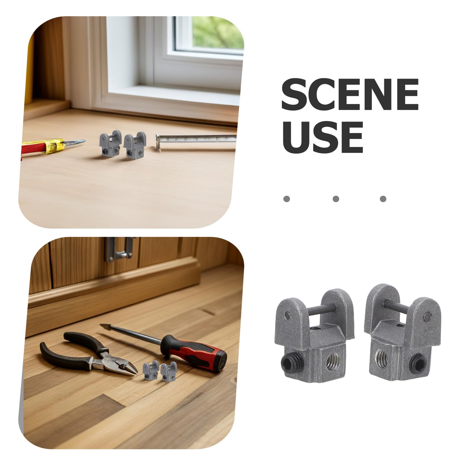 Paire de Pinces Métalliques Facile à Utiliser Argentées, Design Ergonomique 2 Pièces pour Lames de Scie à Chantourner en Spirale pour Travail Métal Bois