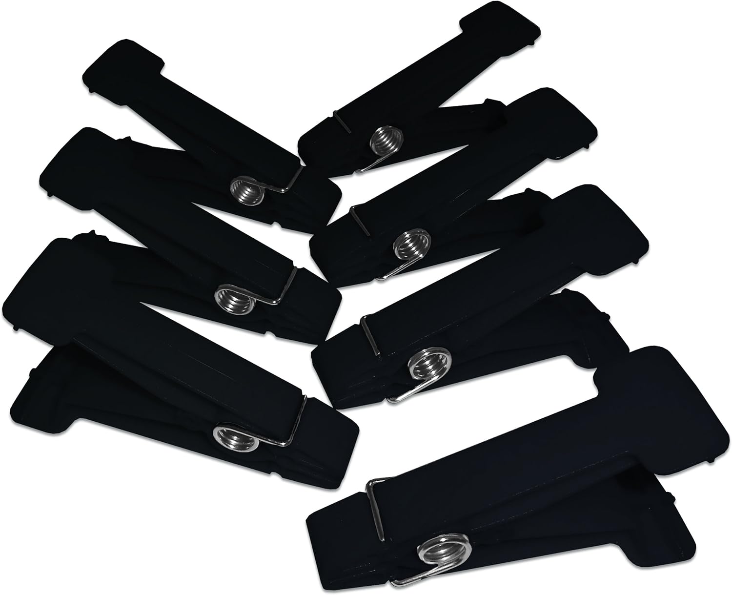Rehabilitation Advantage Resistive Pinch Pin Hand Exercisers (Set of 7), Black, 0.35 Pound (Pack of 2)
