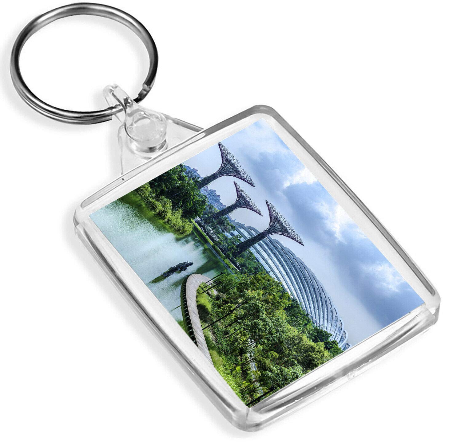 Gardens by the Bay Singapore Keyring -IP02- Asia Nature Travel 13040