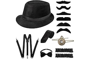 1920s Men Costume Roaring Gatsby Suit Set