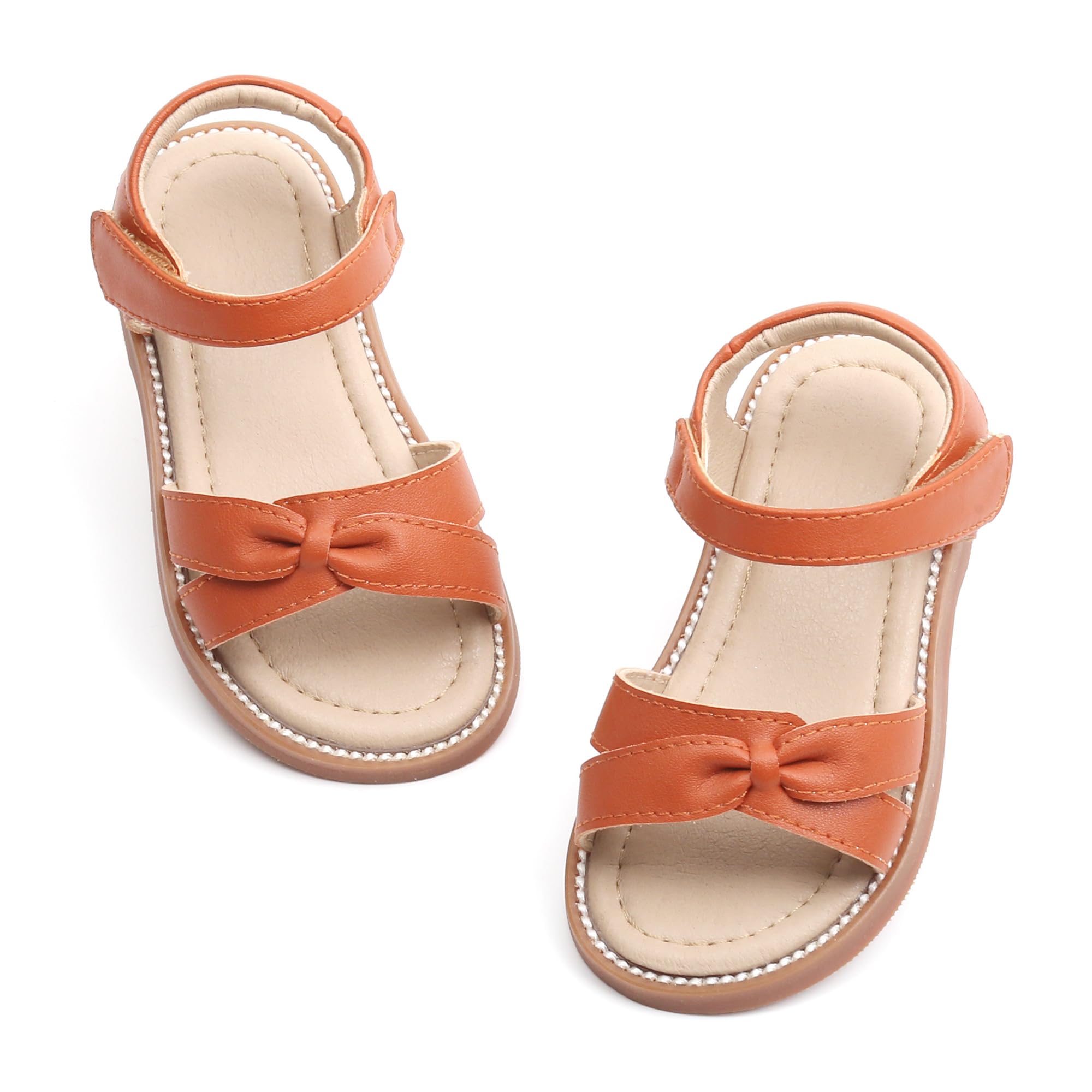 Otter MOMO Toddler Little Flower Girl Sandals Princess Dress Shoes Wedding