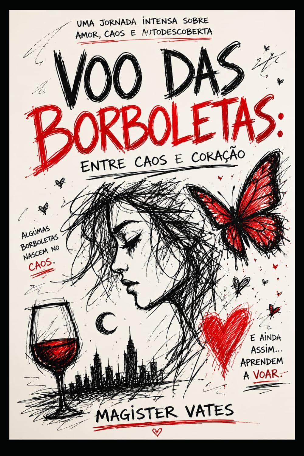 Voo Das Borboletas : Entre Caos e Coração: Uma Jornada Intensa Sobre Amor , Caos e Autodescoberta
