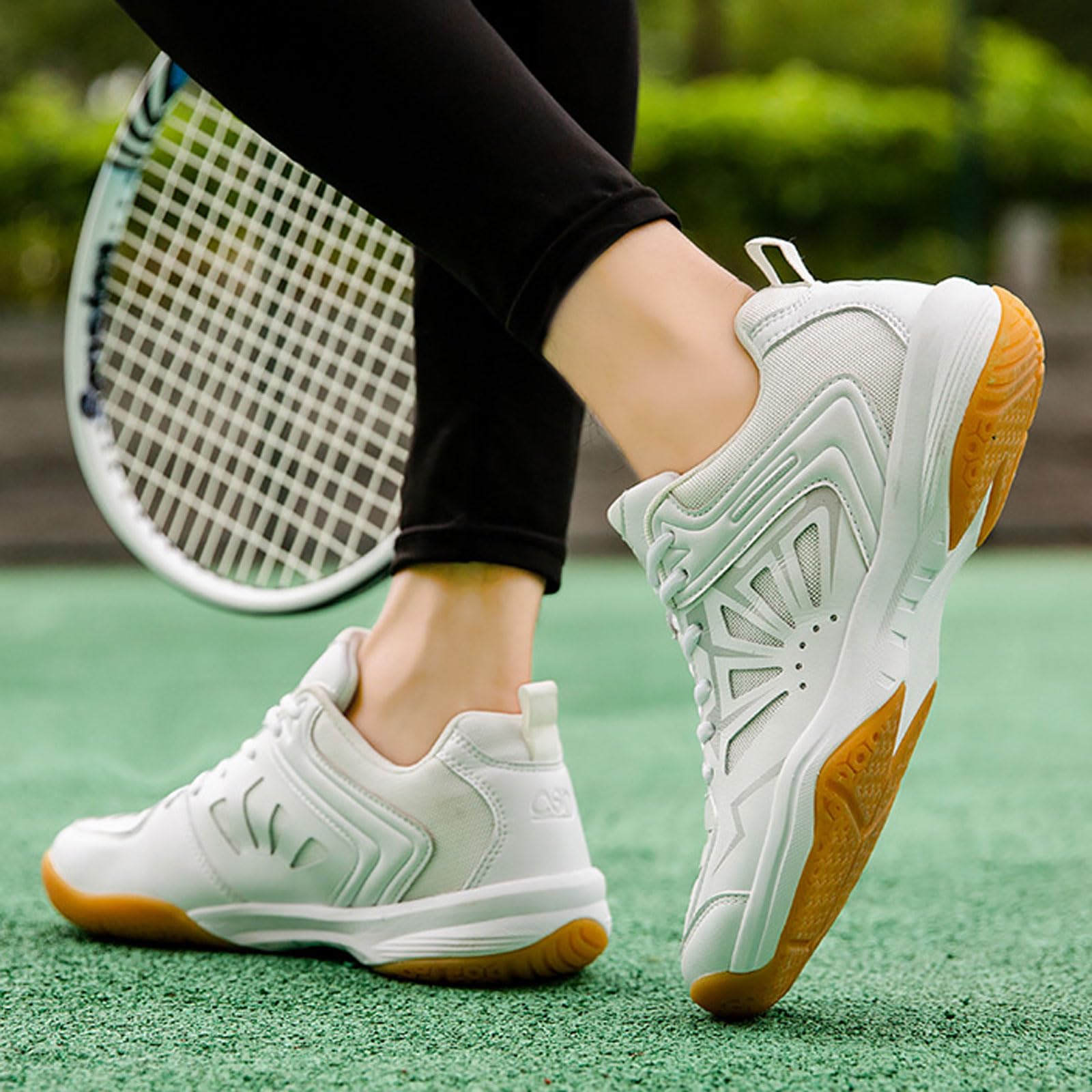 Zapatillas de bádminton para jóvenes,Zapatillas de bádminton Mujer Interiores,Antideslizante,Transpirable,para Voleibol,Baloncesto,Caminar a Diario,el Ocio y Mantenerse en Forma