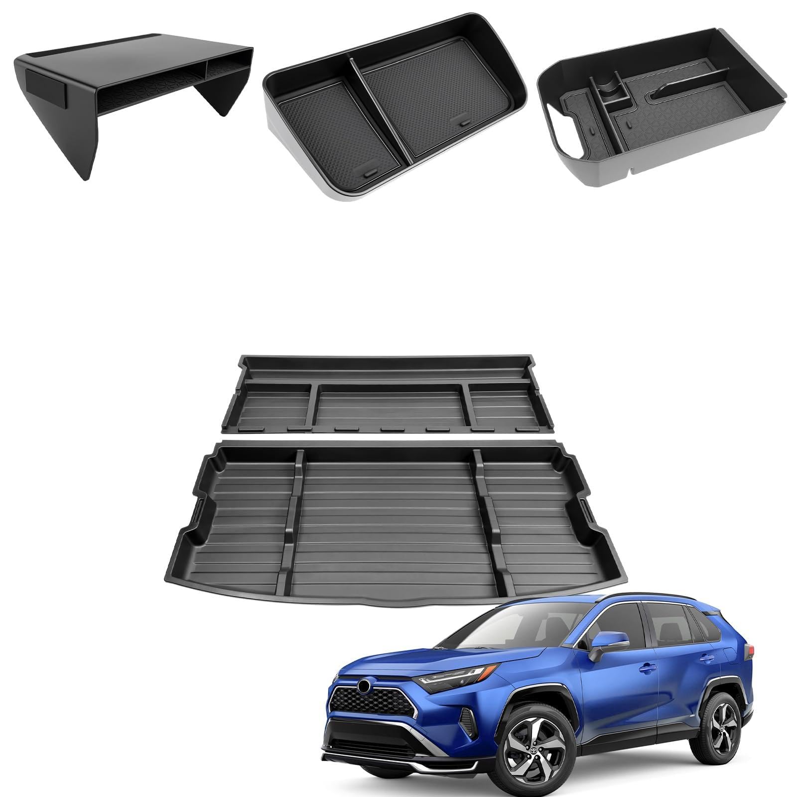 Amazon.com: OUSUWO Hidden Trunk Organizer Tray & Center Console